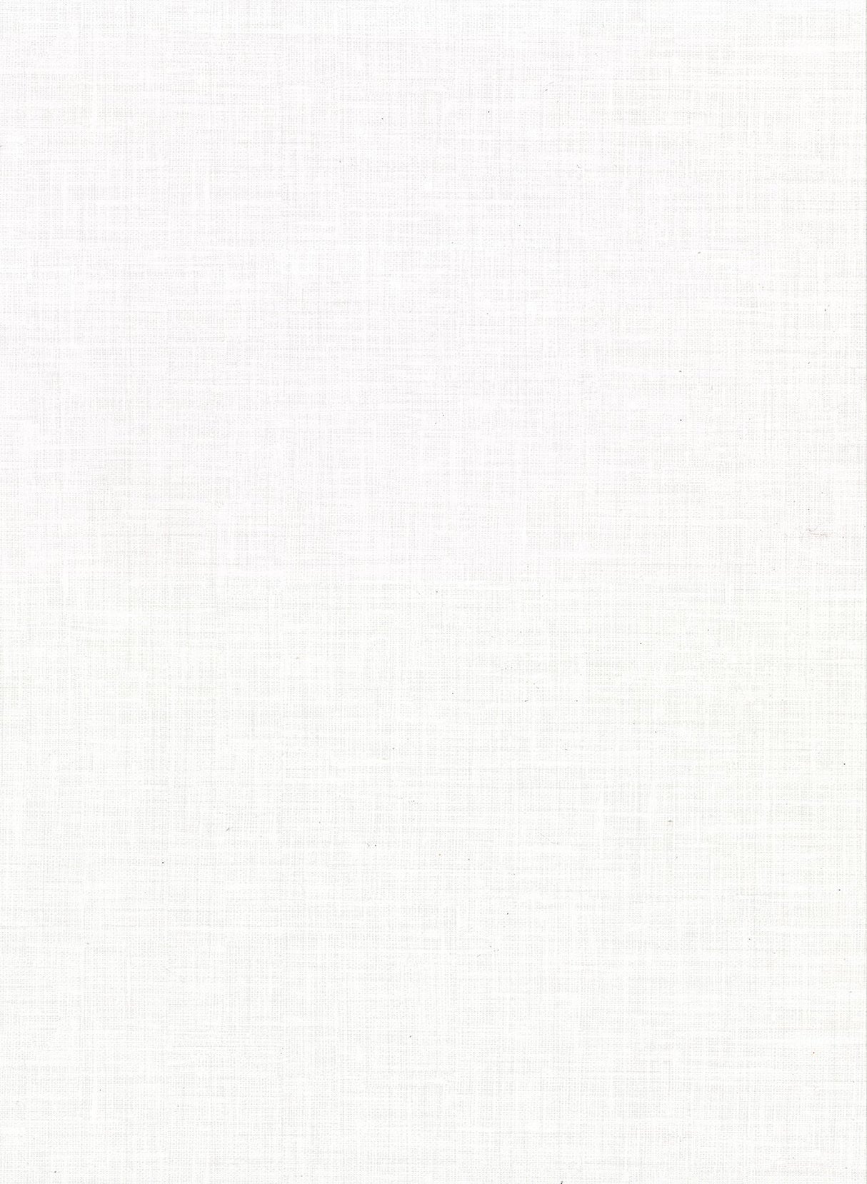 Upton White Faux Linen Wallpaper
