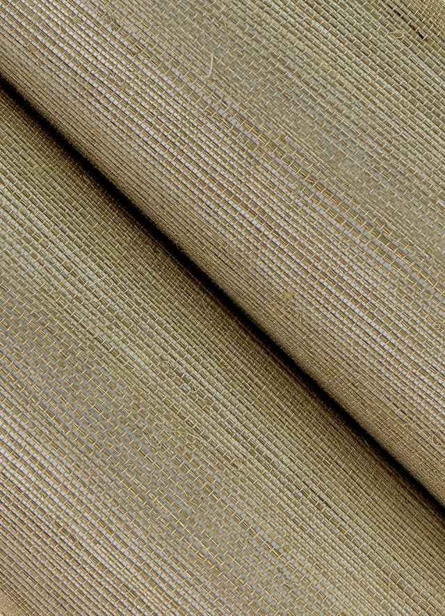 Galan Silver Sisal Grasscloth Wallpaper with Modern Fabric & Woven Texture - A-Street Prints 2923-80005