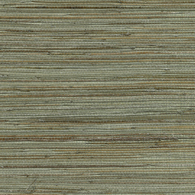 Shandong Sea Green Grasscloth Wallpaper with Distressed Textures - A-Street Prints 2923-80070