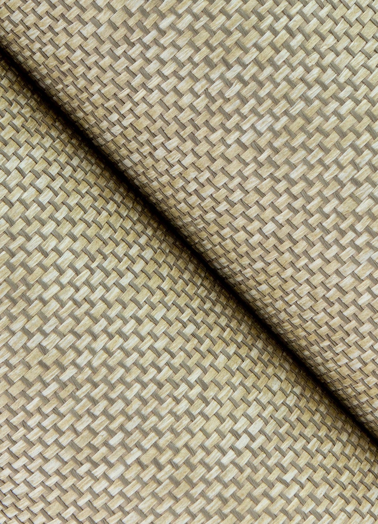 Gaoyou Light Grey Paper Weave Wallpaper with Fabric & Woven Texture - A?Street Prints 2923-80076