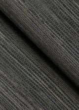 Shandong Charcoal Grasscloth Wallpaper with Distressed Textures Motif - A-Street Prints 2923-80081
