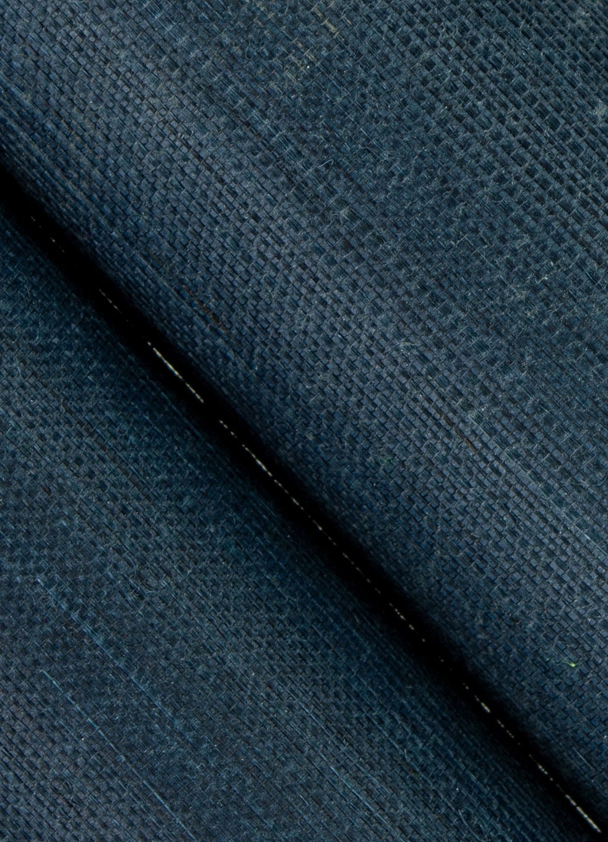 Peninsula Navy Sisal Grasscloth Wallpaper, Modern Fabric & Woven Textures - A-Street Prints 2923-80088