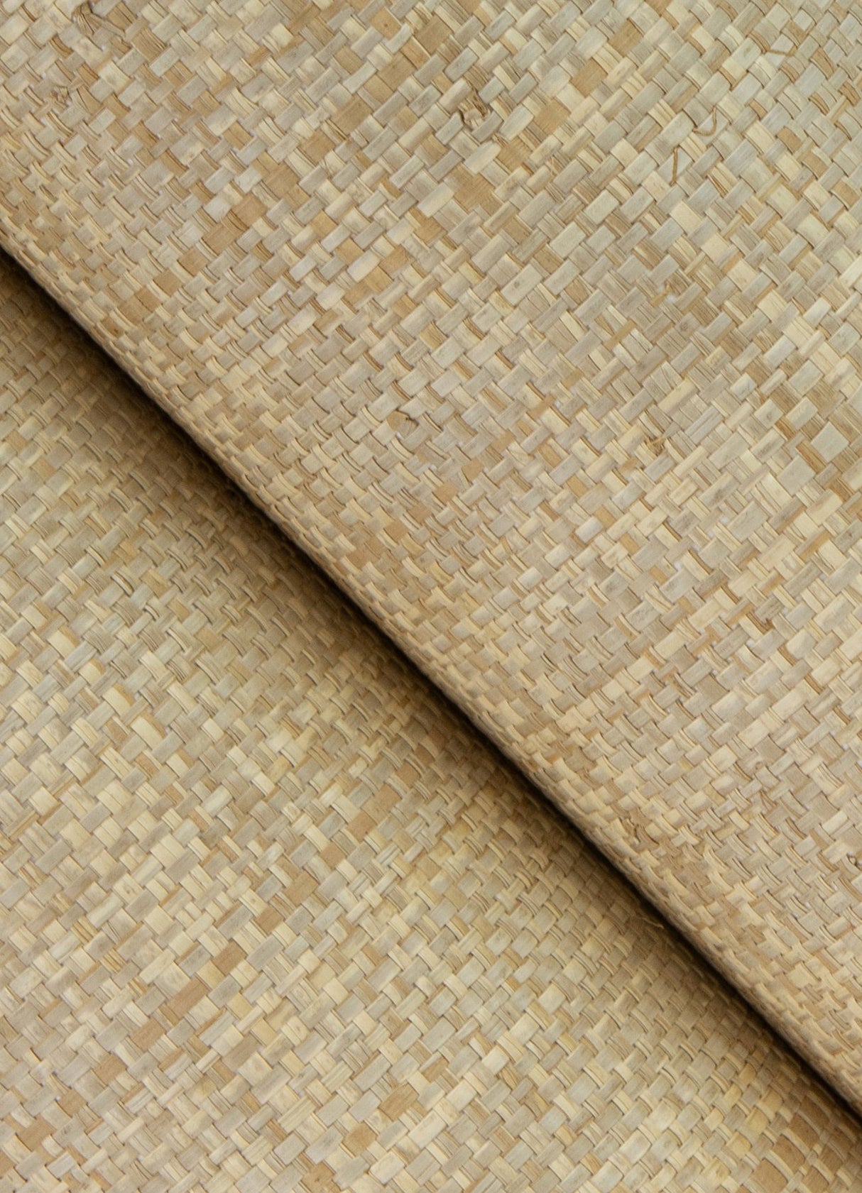 Cheng Wheat Woven Grasscloth Wallpaper with Fabric & Woven Textures Pattern, Farmhouse Style - A-Street Prints 2923-88014