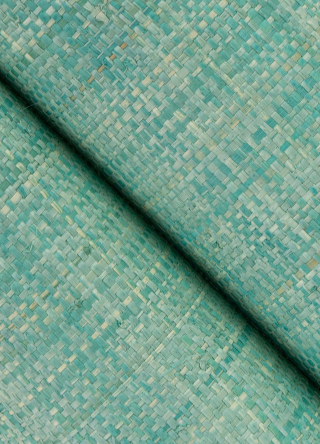 Cheng Jade Woven Grasscloth Wallpaper in Raffia Grasscloth Texture - A-Street Prints 2923-88016