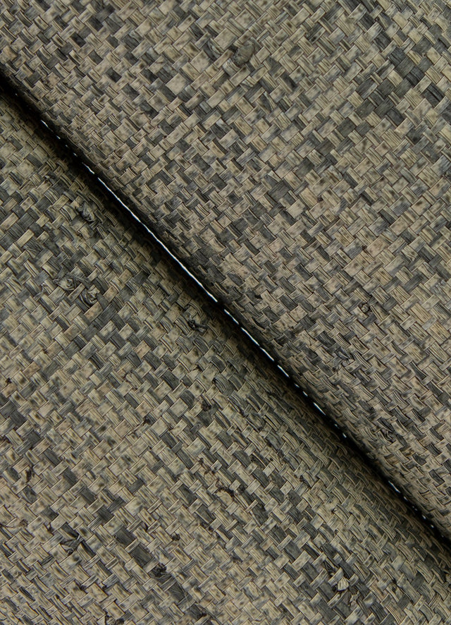 Cheng Light Grey Woven Grasscloth Wallpaper, Fabric & Woven Textures Farmhouse Style - A-Street Prints 2923-88017