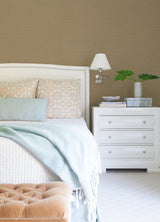 Kira Beige Hemp Textured Wallpaper with Fabric & Woven Texture Motif - A-Street Prints 2923-88021