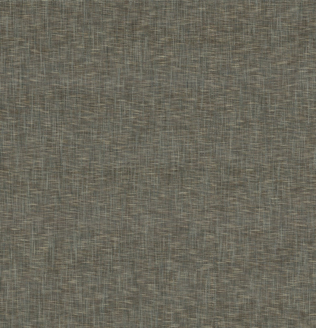 Genji Dark Grey Woven Wallpaper with Fabric & Woven Texture - A-Street Prints 2923-88025