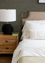 Genji Dark Grey Woven Wallpaper with Fabric & Woven Texture - A-Street Prints 2923-88025