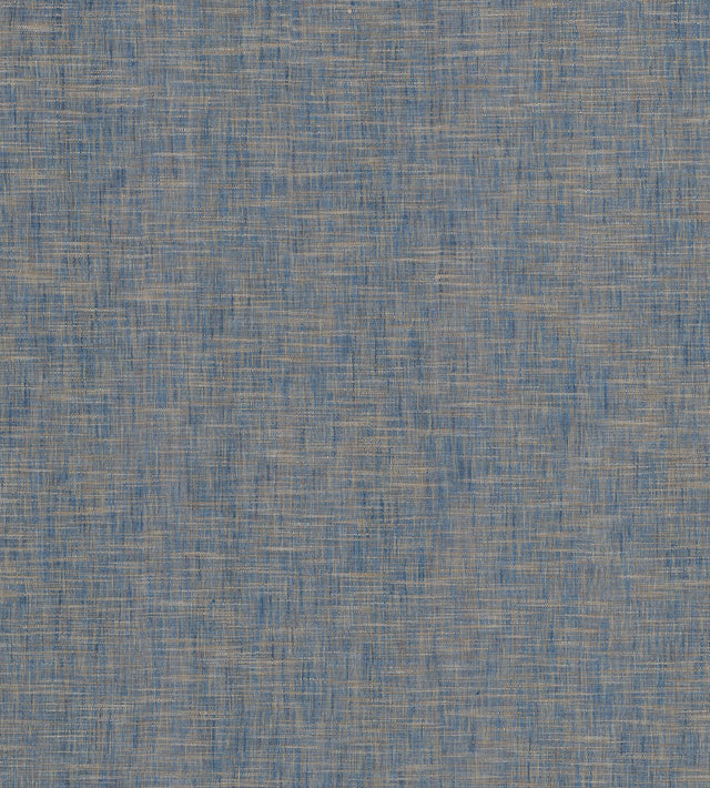 Genji Blue Woven Wallpaper with Fabric & Woven Texture - A-Street Prints 2923-88027