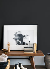 Jia Li Black Wool Wallpaper with Textured Wool Grasscloth Weave - A-Street Prints 2923-88034