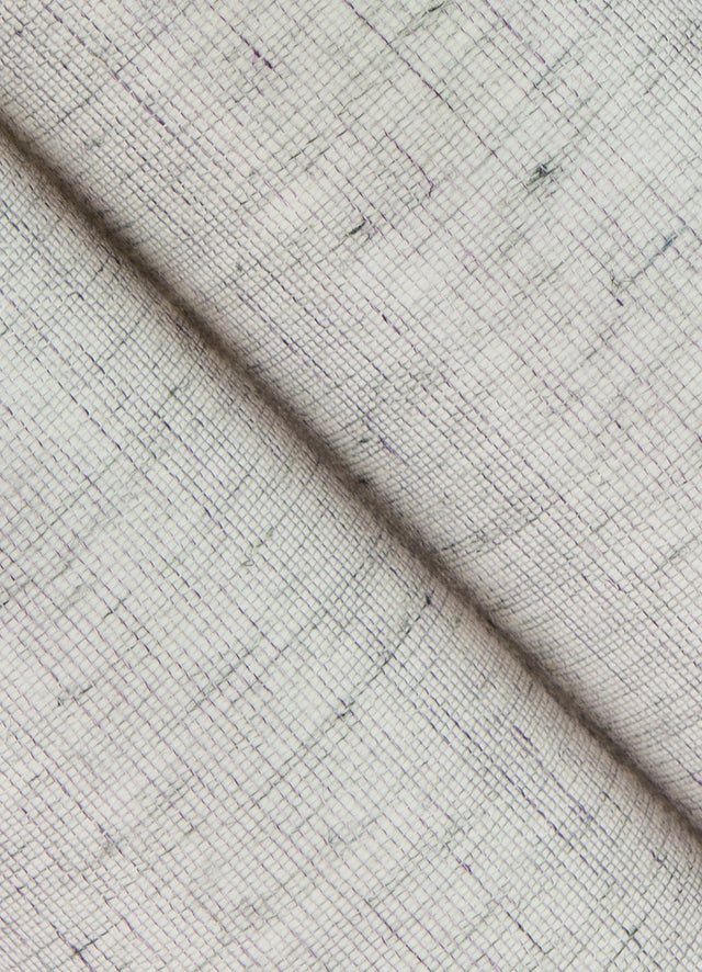 Lihua Purple String Wallpaper with Linen Weave Texture - Brewster 2923-88041