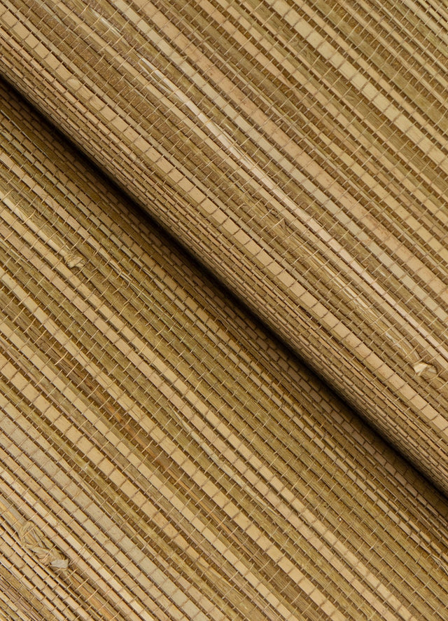 Zhilan Brown Grasscloth Wallpaper with Fabric & Woven Textures - A-Street Prints 2923-88046