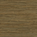 Mayleen Black Grasscloth Wallpaper with Modern Striped Hand-Weave Texture - A-Street Prints 2923-88047