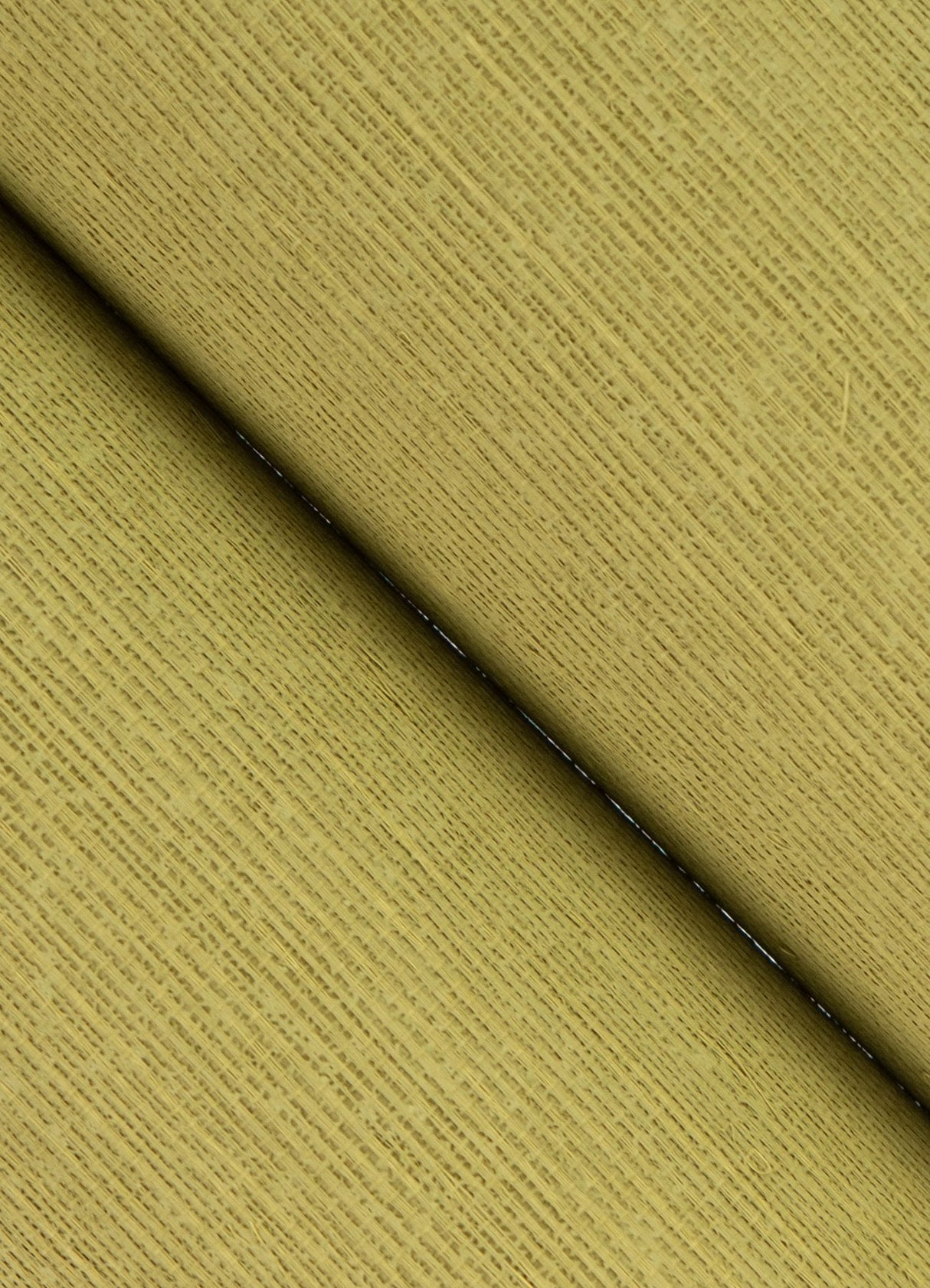 Yunri Chartreuse Sisal Grasscloth Wallpaper with Fabric & Woven Textures Pattern, Modern Style - A-Street Prints 2923-88049