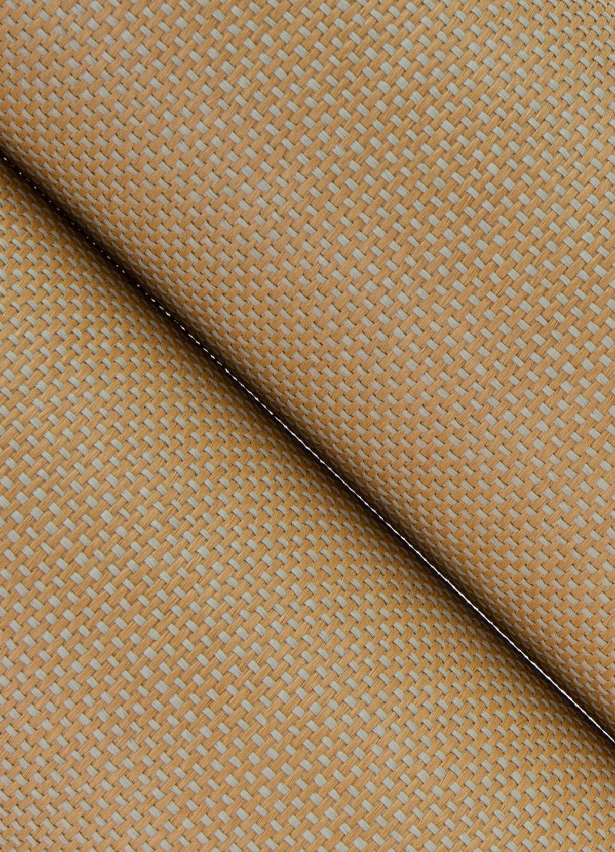 Qiaohui Apricot Petite Weave Wallpaper with Modern Fabric & Woven Texture - A-Street Prints 2923-88059