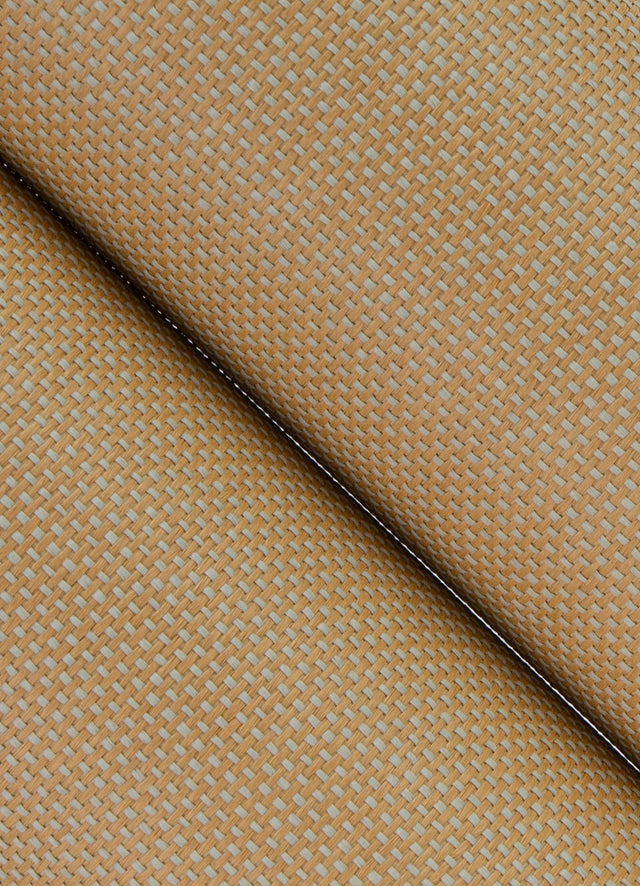 Qiaohui Apricot Petite Weave Wallpaper with Modern Fabric & Woven Texture - A-Street Prints 2923-88059