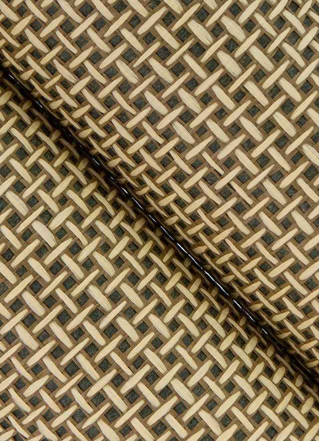 Daiyu Stone Cross Hatch Grey Paper Weave Grasscloth Wallpaper, Modern Graphics Style - A-Street Prints 2923-88064