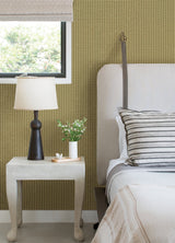 Daiyu Stone Cross Hatch Grey Paper Weave Grasscloth Wallpaper, Modern Graphics Style - A-Street Prints 2923-88064