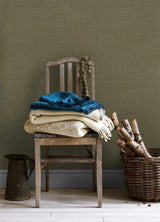 Ruolan Aqua Woven Wallpaper with Modern Geometric Paper Weave Grasscloth - A-Street Prints 2923-88065