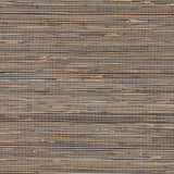 Anhui Black Grasscloth Wallpaper in Black with Fabric & Woven Texture, Modern Graphics - A-Street Prints 2923-89475