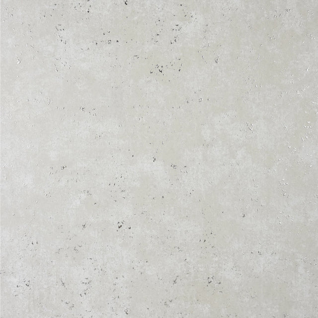 Drizzle Silver Speckle Wallpaper with Metallic Distressed Texture - Brewster 2927-00702