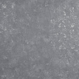 Drizzle Pewter Speckle Wallpaper with Metallic Distressed Texture - Brewster 2927-00706