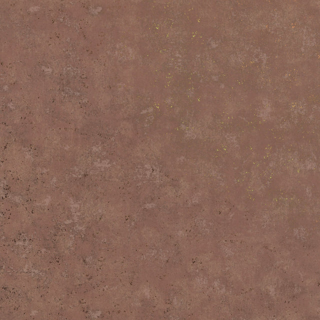 Drizzle Dark Red Speckle Wallpaper with Metallic Distressed Texture - Brewster 2927-00707