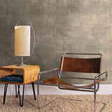 Portia Gold Distressed Texture Wallpaper with Metallic Abstract Industrial Style - Brewster 2927-10303