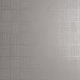 Glint Silver Distressed Geometric Wallpaper with Metallic Glam Abstract Pattern - Brewster 2927-10504