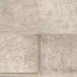 Vela Taupe Distressed Geometric Wallpaper with Metallic Abstract Geometric Pattern - Brewster 2927-10901