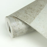 Vela Taupe Distressed Geometric Wallpaper with Metallic Abstract Geometric Pattern - Brewster 2927-10901