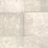 Vela Ivory Distressed Geometric Wallpaper with Textured Abstract Geometrics - Brewster 2927-10902