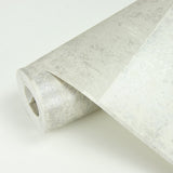 Vela Ivory Distressed Geometric Wallpaper with Textured Abstract Geometrics - Brewster 2927-10902