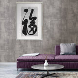 Ozone Silver Texture Wallpaper with Metallic Distressed Abstract Motif - Brewster 2927-20402