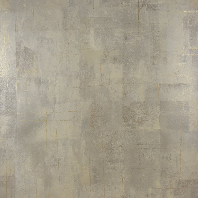Ozone Taupe Texture Wallpaper with Distressed Abstract Glam Motif - Brewster 2927-20404