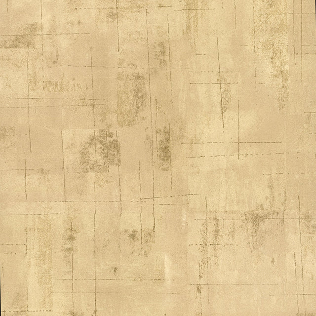 Ozone Gold Texture Wallpaper with Distressed Textures Glam Abstract Pattern - Brewster 2927-20406
