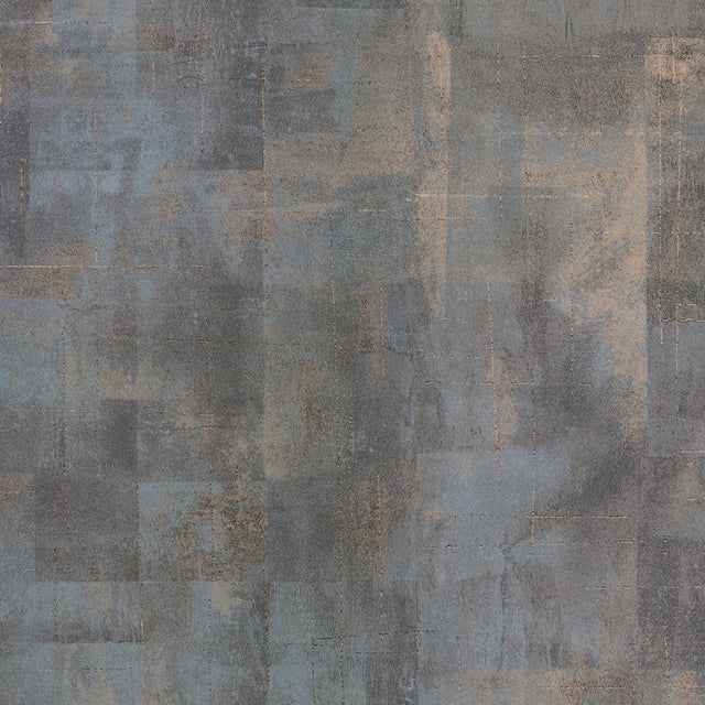 Ozone Teal Texture Wallpaper with Glam Abstract Distressed Textures - Brewster 2927-20408