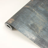 Ozone Teal Texture Wallpaper with Glam Abstract Distressed Textures - Brewster 2927-20408