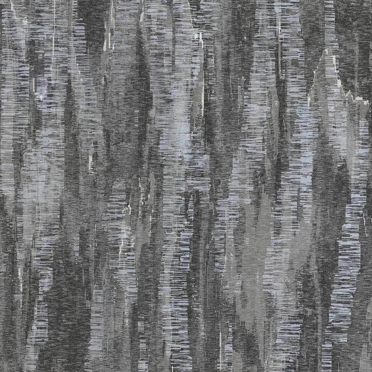 Meteor Pewter Distressed Texture Wallpaper with Metallic Abstract Glam Motif - Brewster 2927-20904