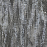 Meteor Pewter Distressed Texture Wallpaper with Metallic Abstract Glam Motif - Brewster 2927-20904
