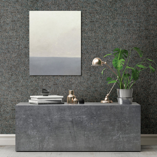 Cosmic Multicolor Geometric Wallpaper with Metallic Abstract Bohemian Pattern - Brewster 2927-21004