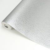 Carbon Silver Honeycomb Geometric Wallpaper with Industrial Abstract Honeycomb Pattern - Brewster 2927-42485