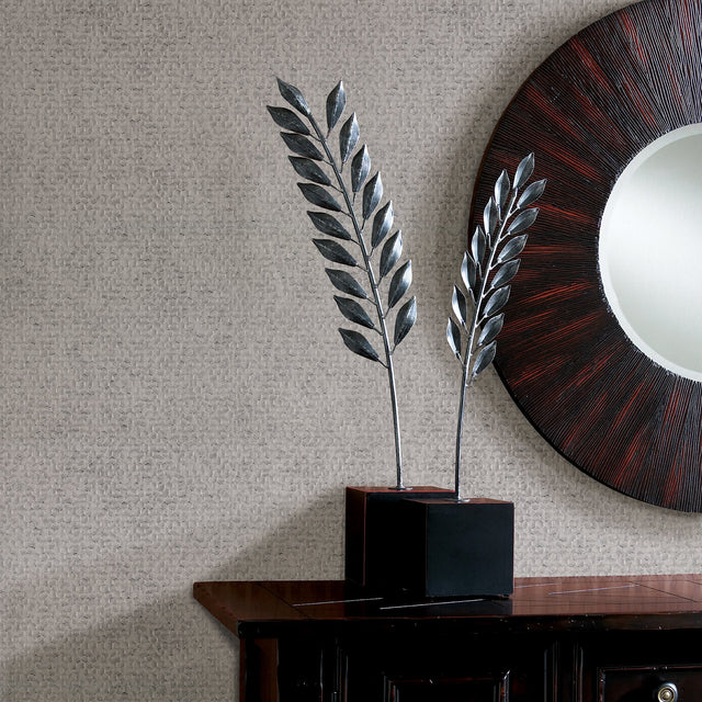 Carbon Silver Honeycomb Geometric Wallpaper with Industrial Abstract Honeycomb Pattern - Brewster 2927-42485