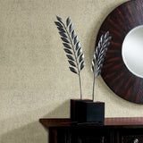 Carbon Platinum Honeycomb Geometric Wallpaper with Industrial Abstract Pattern - Brewster 2927-42486