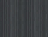 Sebasco Black Vertical Pinstripe Wallpaper with Farmhouse Stripes - A-Street Prints 2927-80300