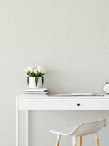 Calabash Light Grey Rope Basketweave Wallpaper with Coastal Fabric & Woven Textures - A-Street Prints 2927-80808