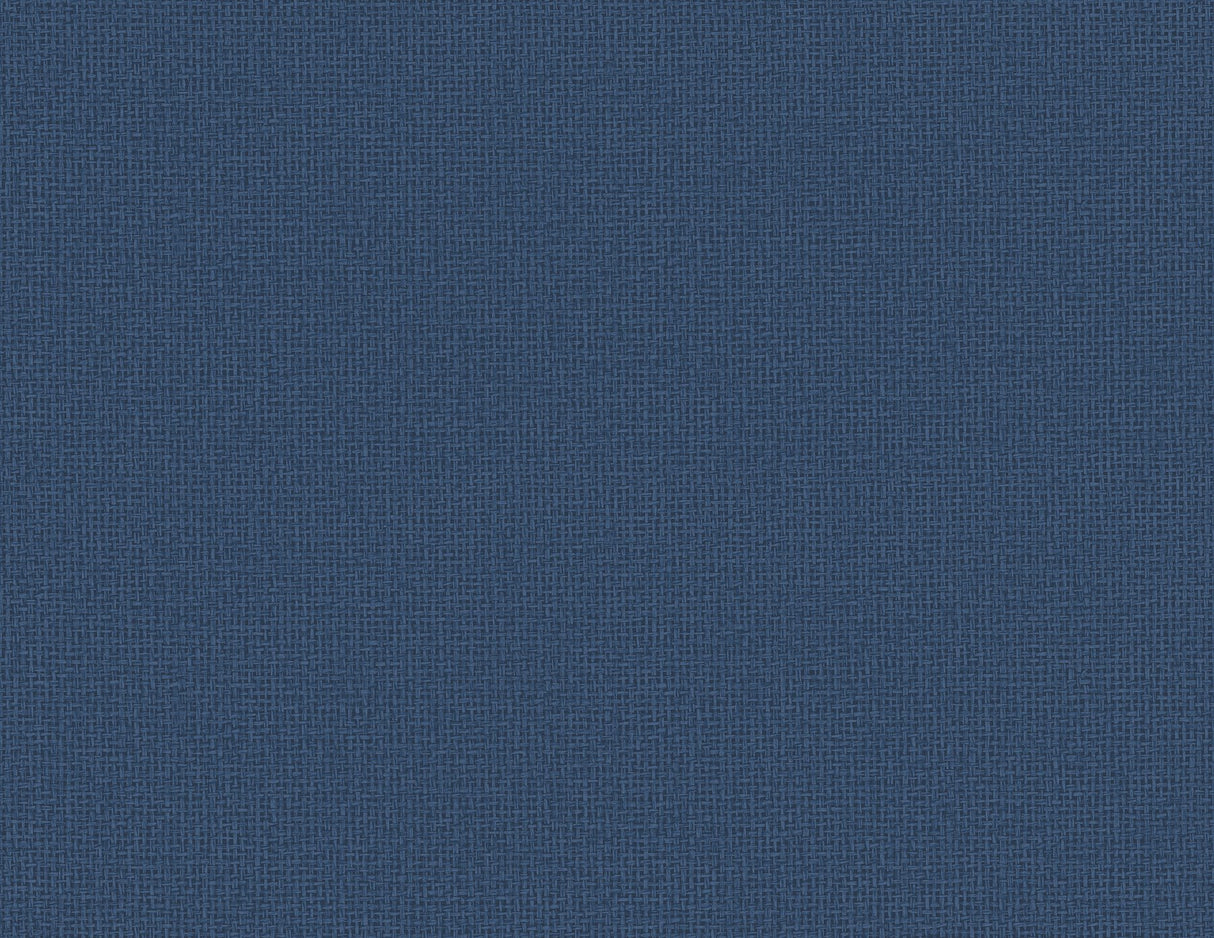Marblehead Cobalt Basket Weave Wallpaper with Faux Grasscloth Texture - A-Street Prints 2927-81012