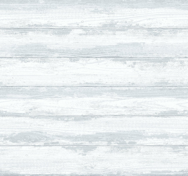 Truro Grey Weathered Shiplap Wallpaper with Coastal Graphics Wood Look - A-Street Prints 2927-81400