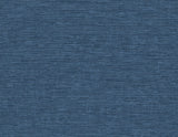 Tiverton Indigo Faux Grasscloth Blue Wallpaper with Coastal Graphic Motif - A-Street Prints 2927-81712