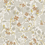 Ewald Grey Garden Vines Wallpaper with Botanical Floral Pattern - A-Street Prints 2932-65124